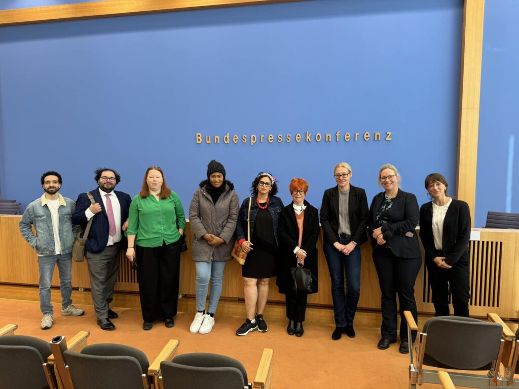 William Southam Journalism Fellows at the bundespressekonferenz