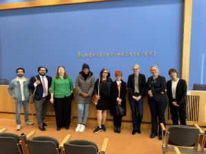 William Southam Journalism Fellows at the bundespressekonferenz