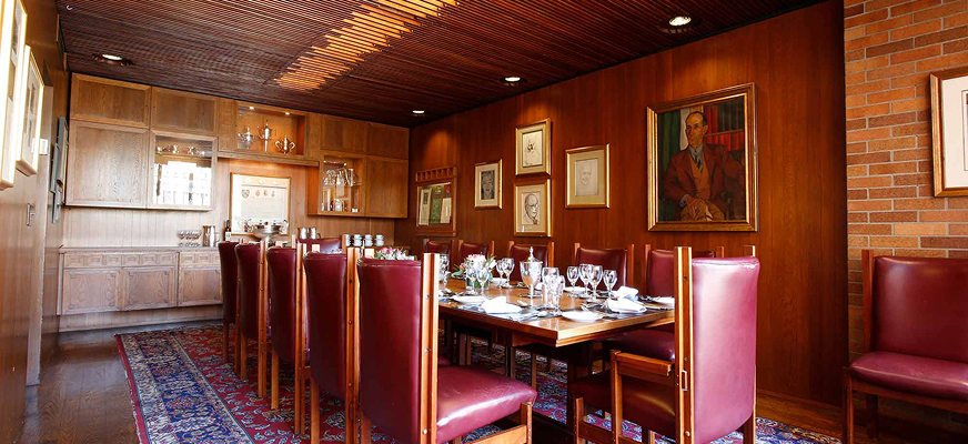 Dining room inside Massey College