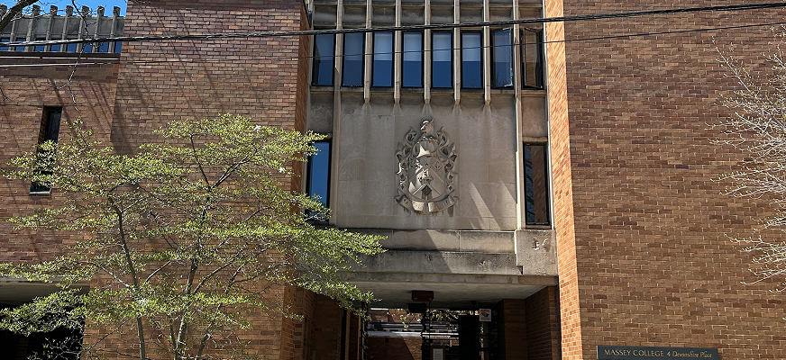 Building located on the Massey College campus