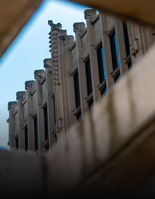 A building located on the Massey College campus