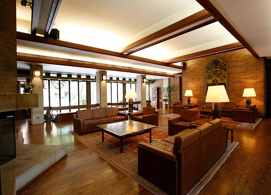 Lounge area inside Massey College