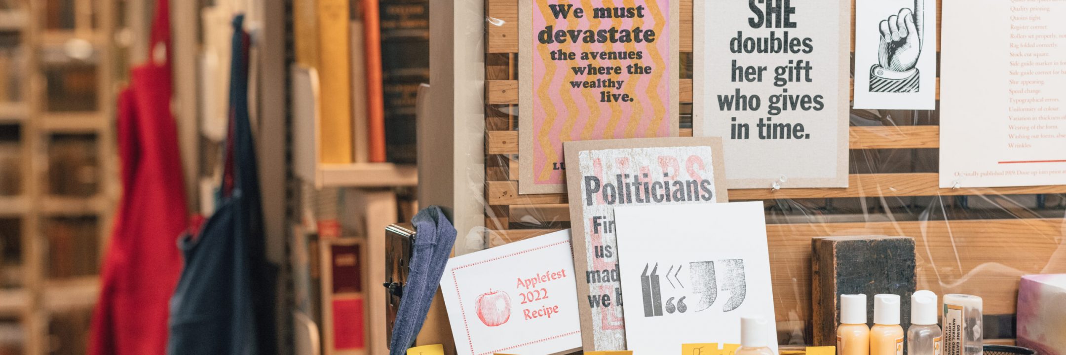 Image of printmaking in the bibliography room - photo credit Polina Teif